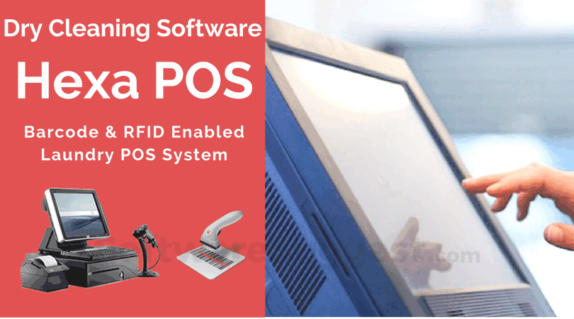 HexaPOS Laundry & Dry Cleaning Software Screenshot1